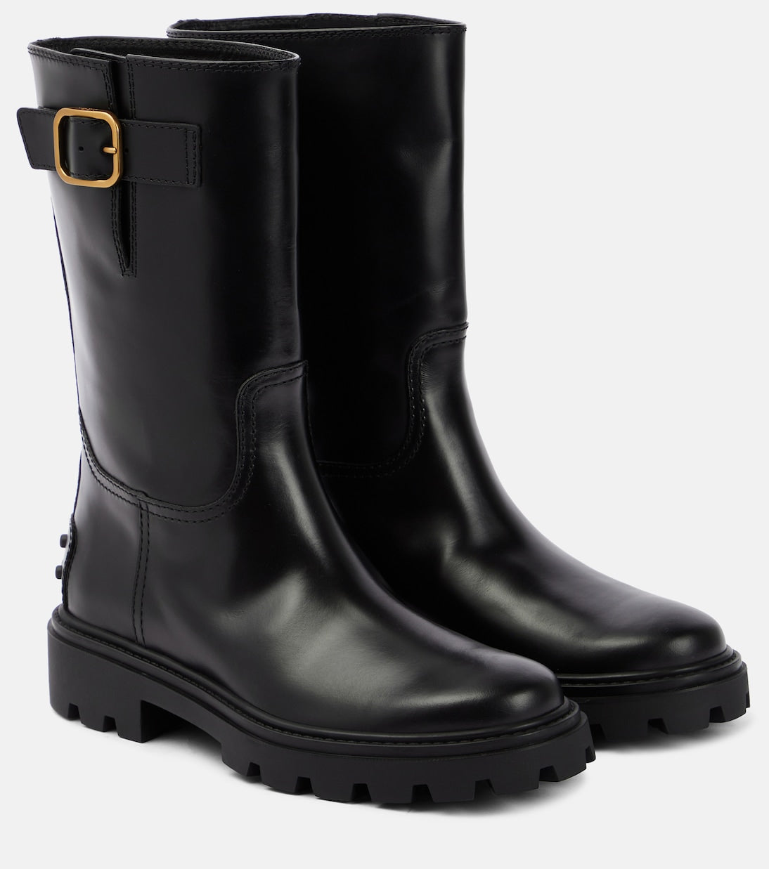 Tod'S leather boots, black