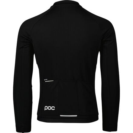 Men's POC Long Sleeve Thermal Lite Jersey, Black