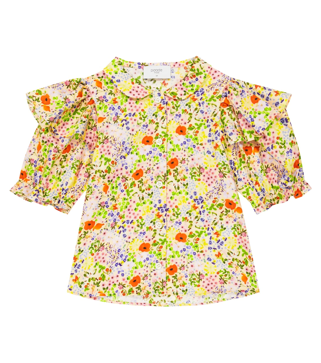 Cotton blouse with floral print Paade Mode, multicolor