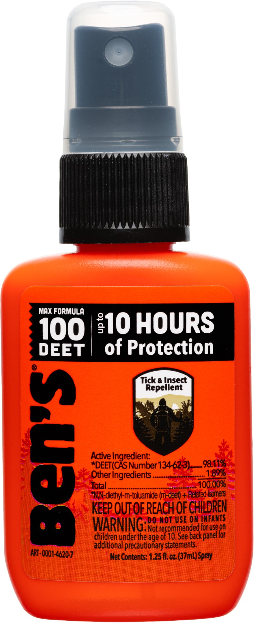 100 Max Formula Insect Repellent - 95 Percent DEET - 1.25 fl. ounce Ben's