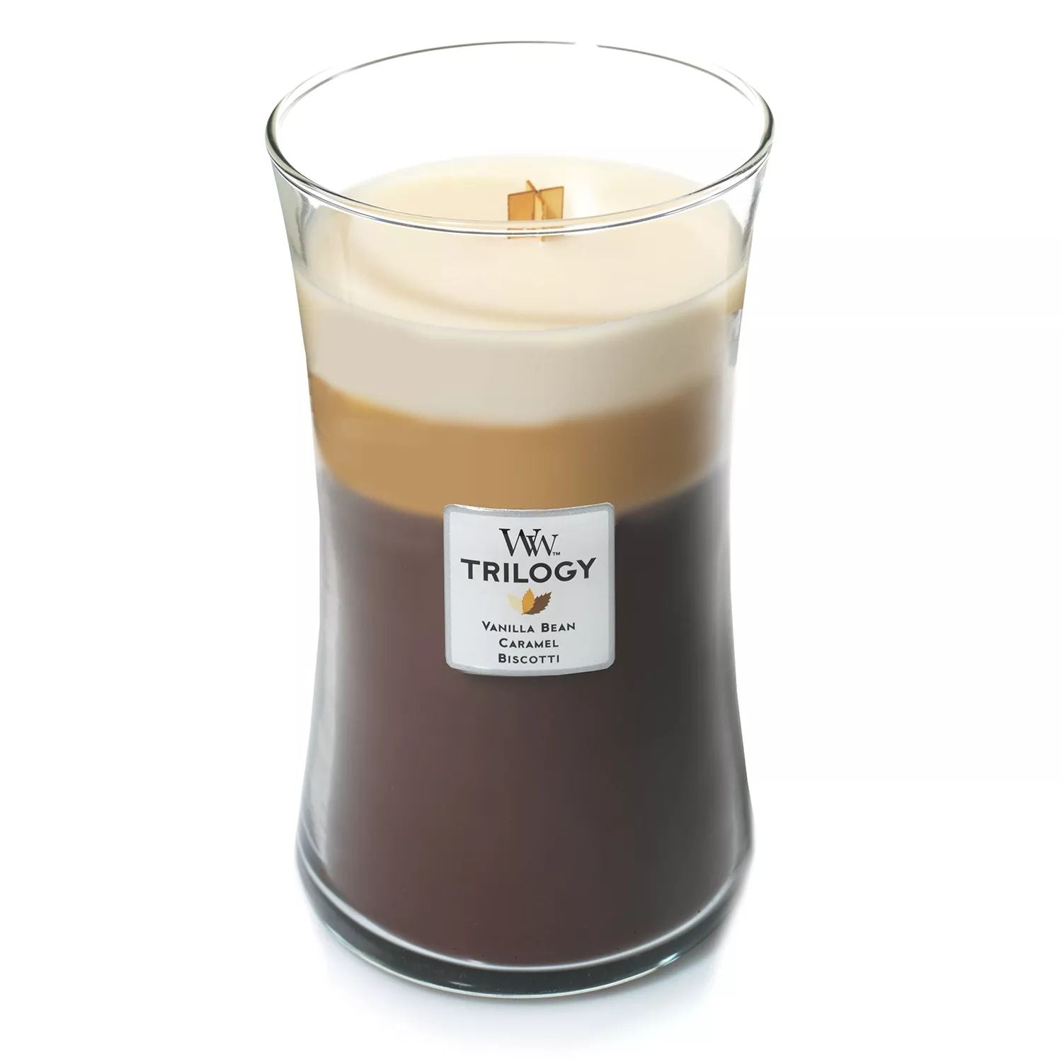 WoodWick Café Sweets Trilogy Large Candle Hourglass