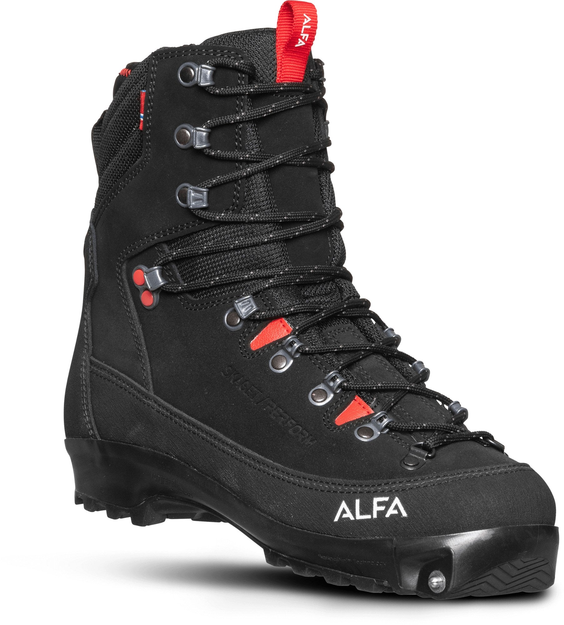 Skaget Perform cross-country ski boots - women's ALFA, black