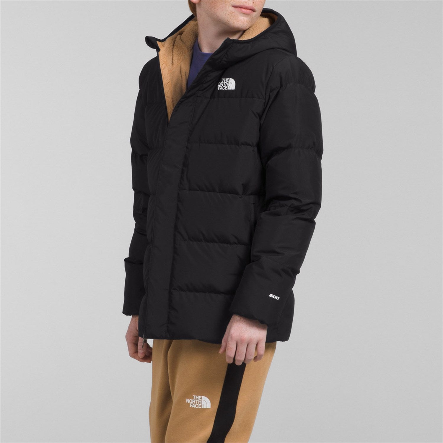 The North Face North Down Fleece-Lined Parka, black