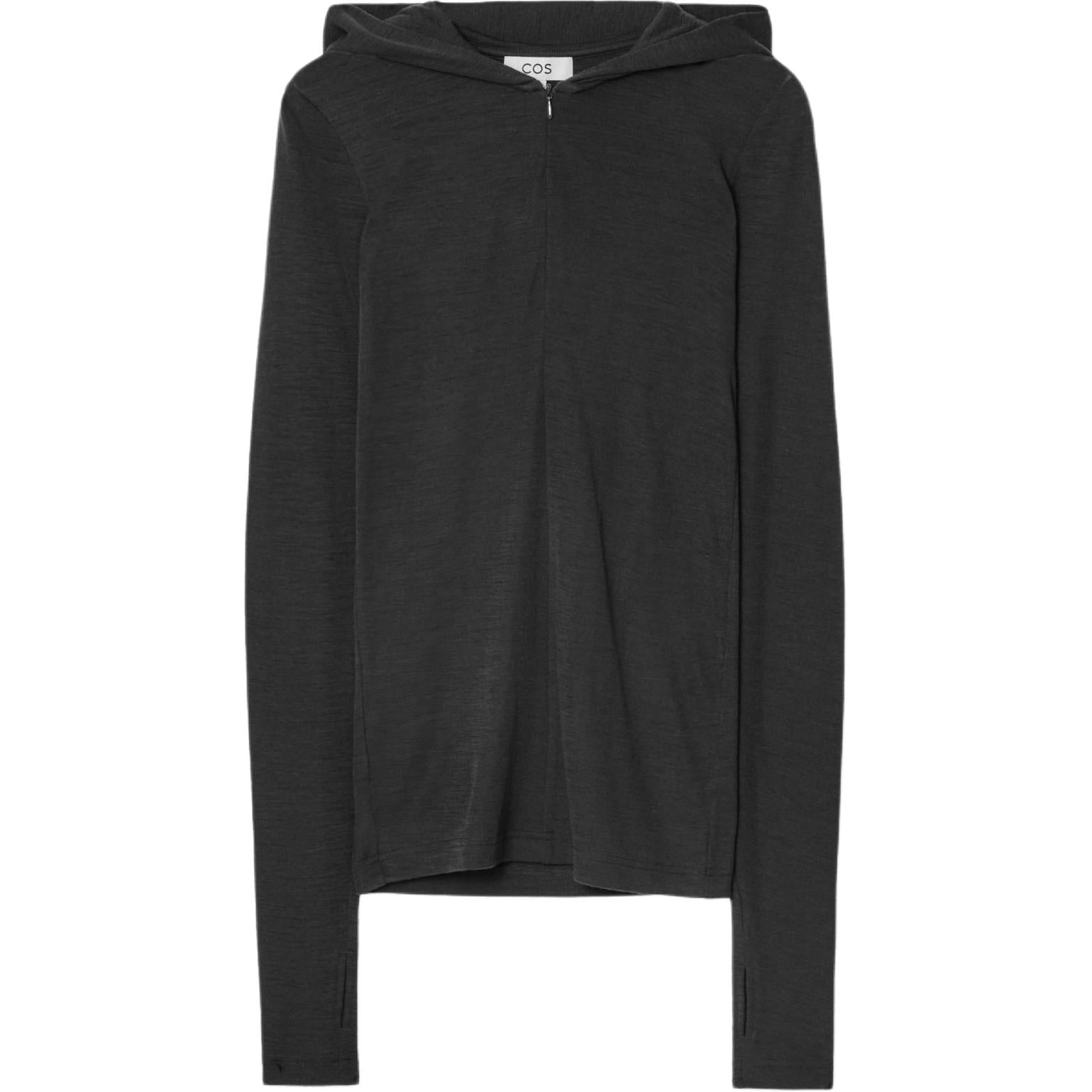 Women's black sweatshirt Cos