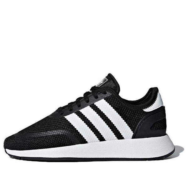 حذاء رياضي adidas N-5923 J 'Core Black' باللون الأسود