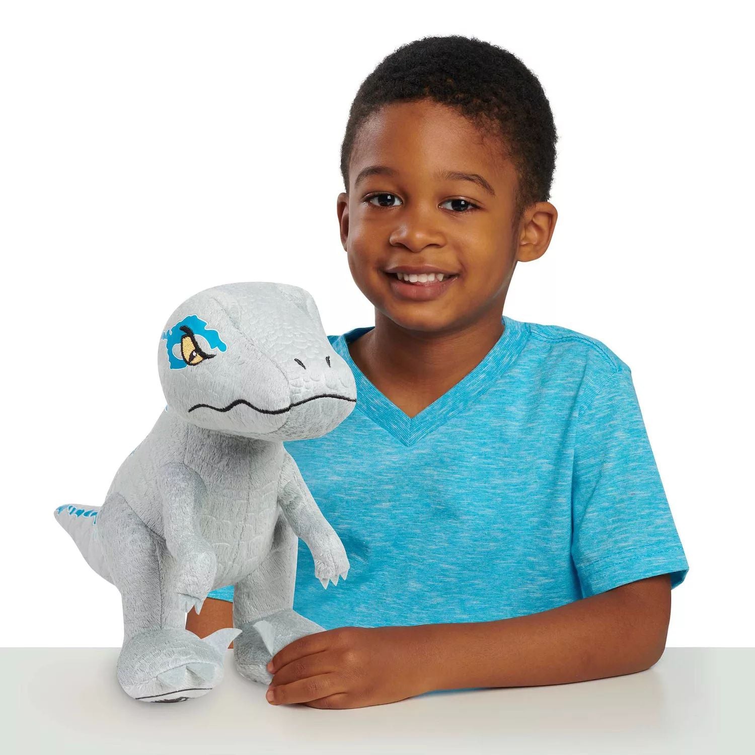 Large Blue Plush Just Play Jurassic World Just Play