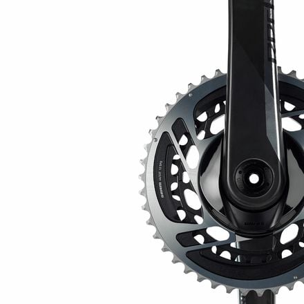 Red DUB 12-Speed SRAM Crankset Natural Carbon