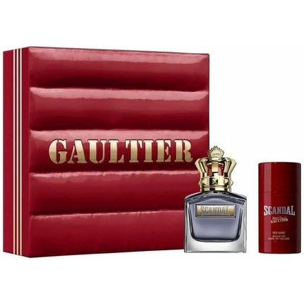 Jean Paul Gaultier Scandal Pour Homme Eau de Toilette 100ml Gift Set 2023