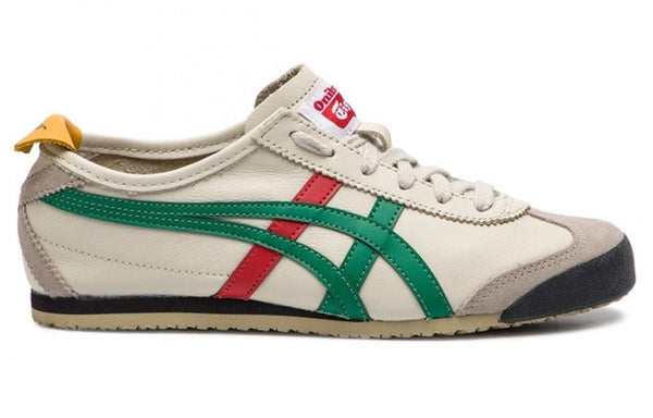 حذاء رياضي Onitsuka Tiger Mexico 66 'Cream Olive Green' باللون البيج