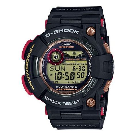 CASIO G-Shock Digital 'Black' watch, black