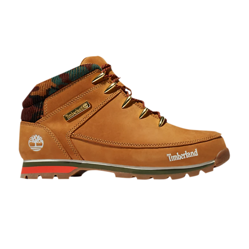 حذاء Euro Sprint Hiker Mid Timberland باللون البني