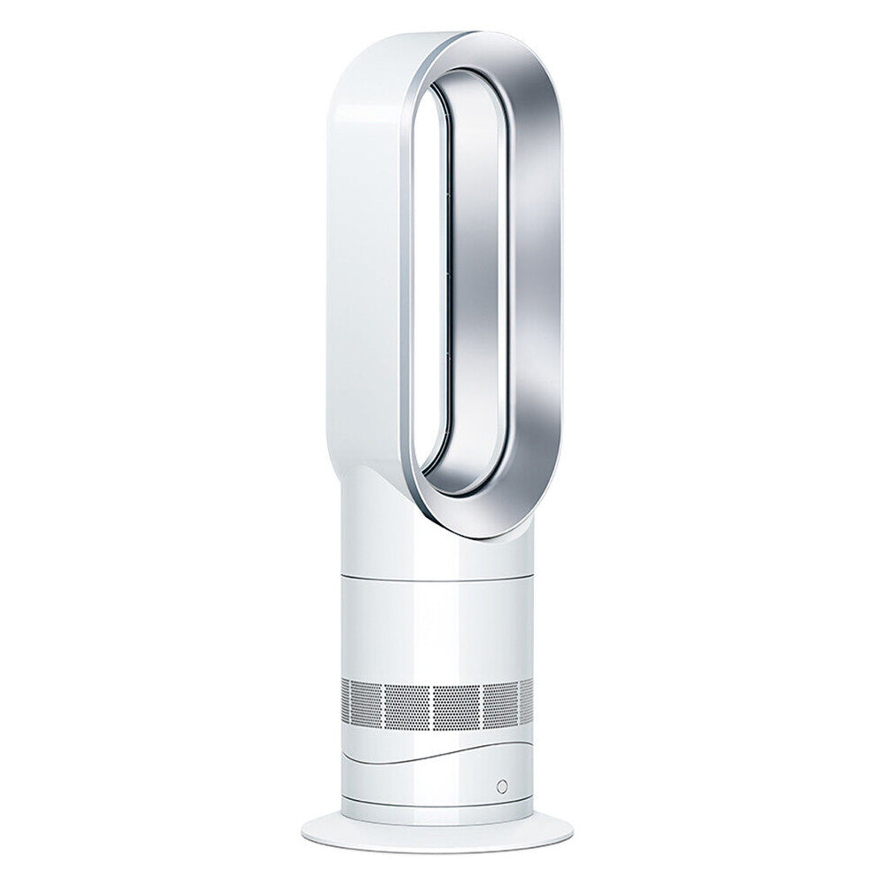 Dyson AM09 Tower Fan, White Nickel