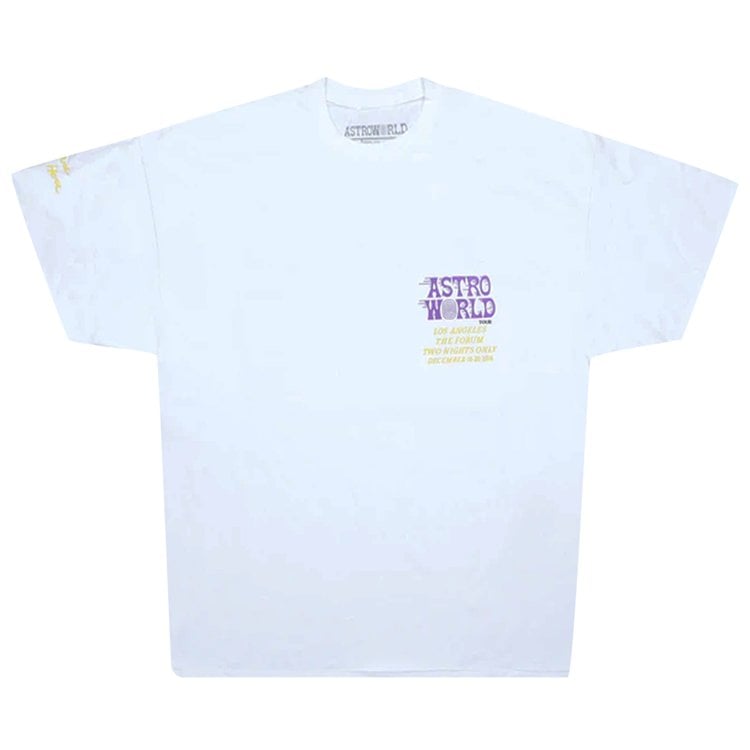 Travis Scott Astroworld LA Exclusive T-Shirt 'White', White