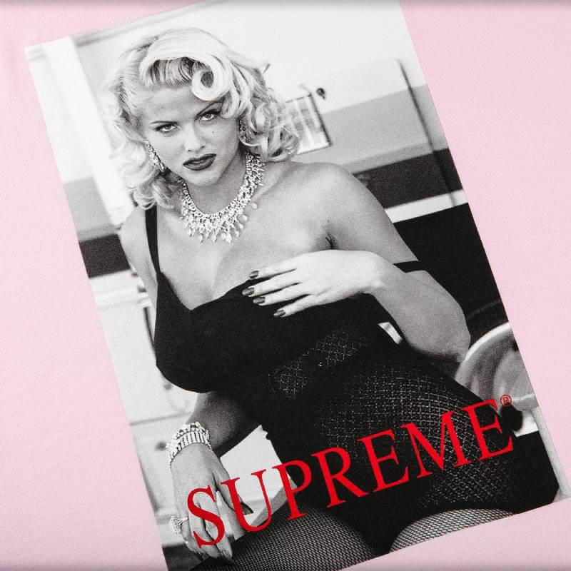 Supreme Anna Nicole Smith T-shirt, pink