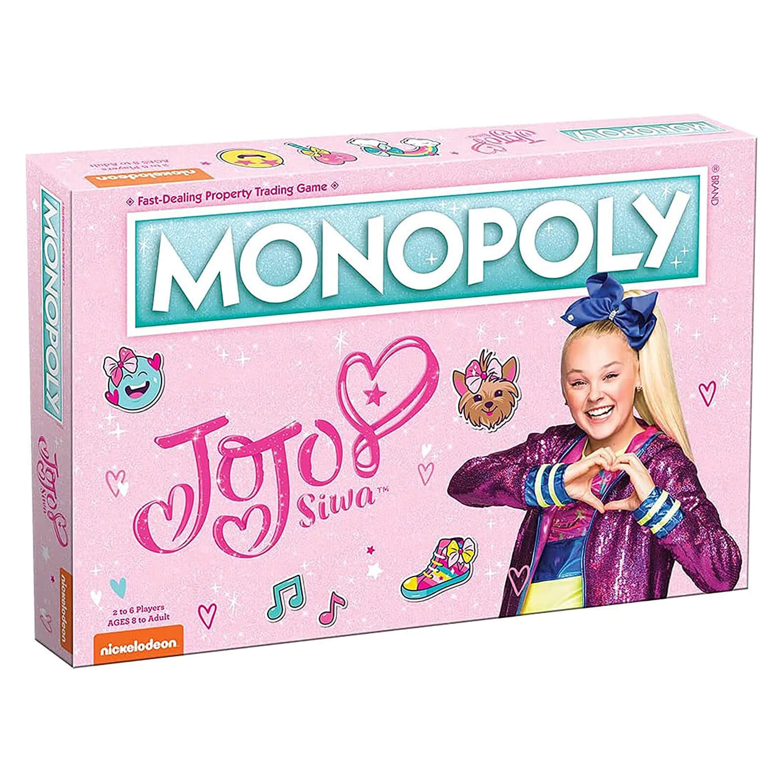 Board game USAopoly Monopoly: JoJo Siwa Edition