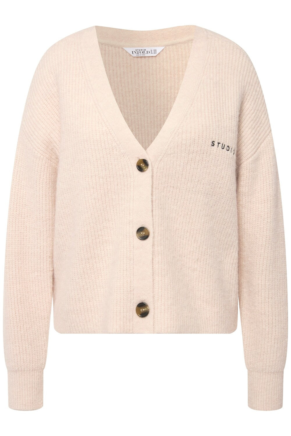 Knitted cardigan Studio Untold, cream