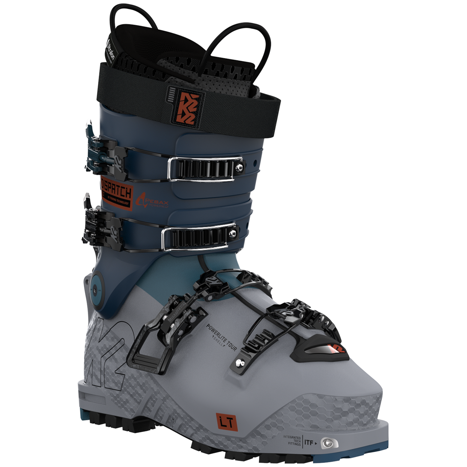 Ski boots K2 Dispatch LT Alpine Touring 2023, blue