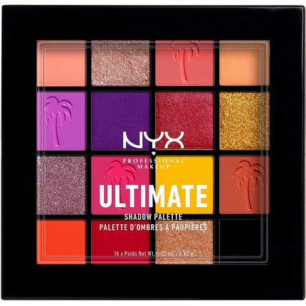 مجموعة ظلال العيون Ultimate Festive Eyeshadow Palette، 0.1 أونصة سائلة، من Nyx Professional Makeup