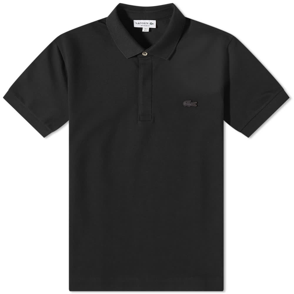 T-shirt Lacoste Paris Pique Polo, black