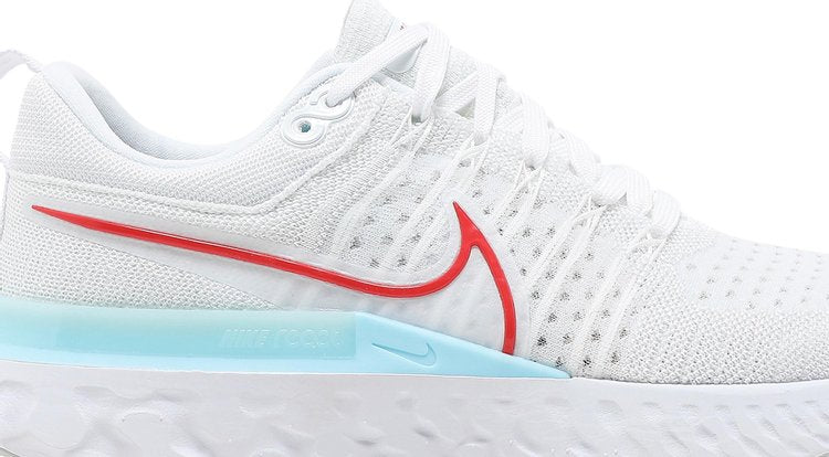 Nike React Infinity Run Flyknit 2 'White Glacier Ice', White