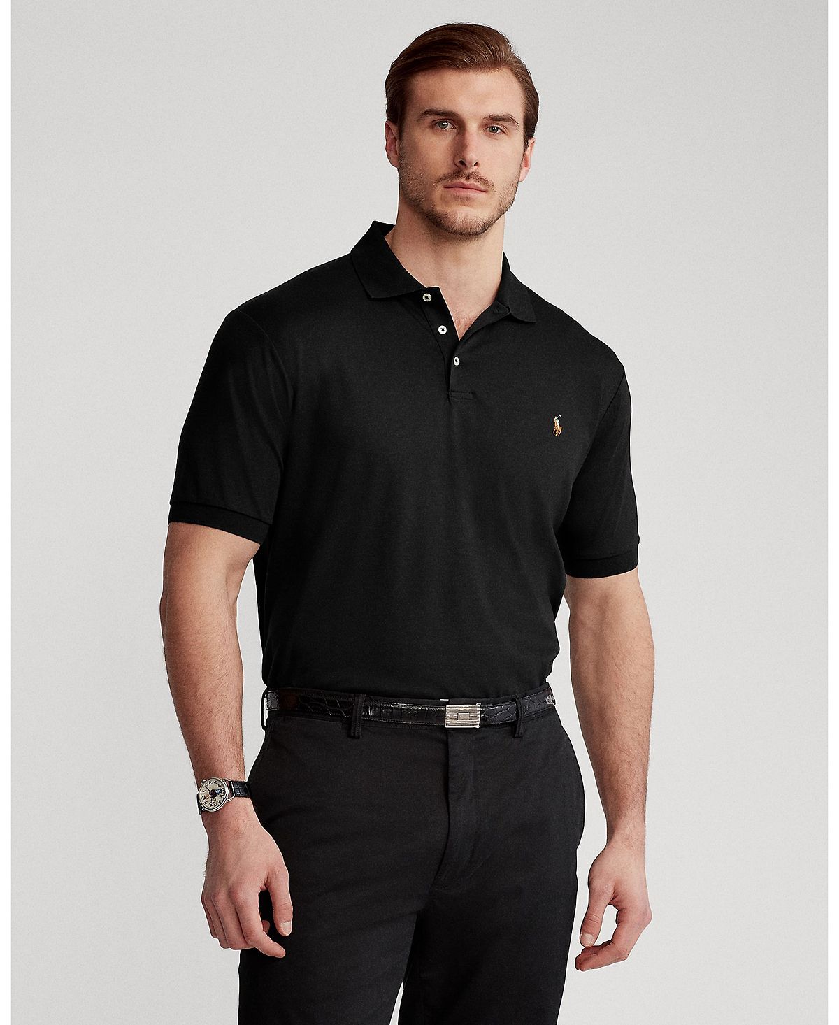 Polo Ralph Lauren Men's Regular Fit Soft Cotton Polo Shirt , multi