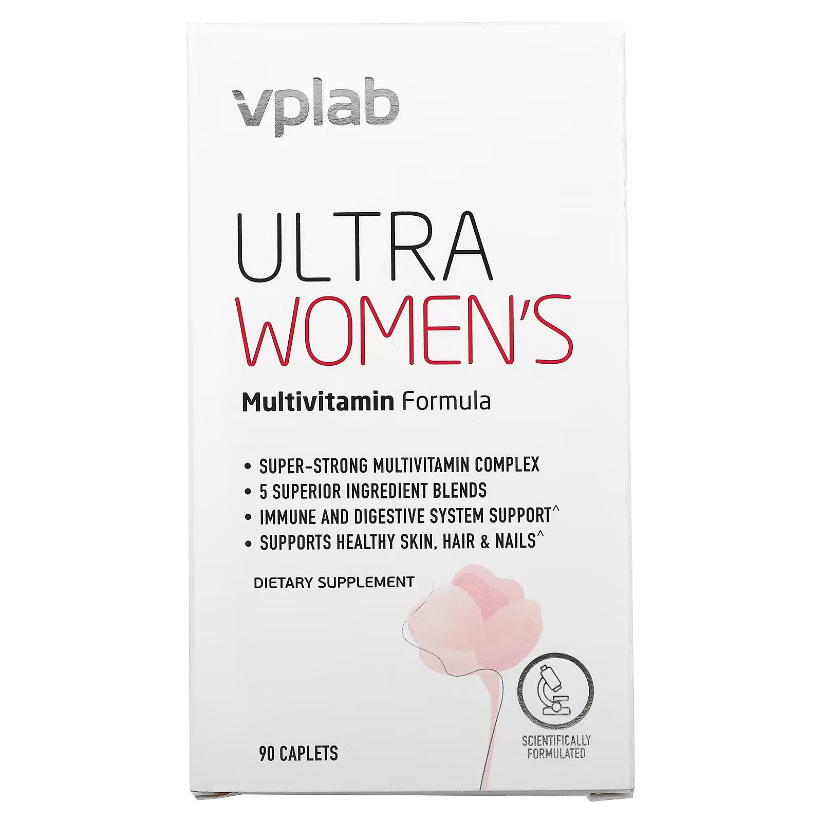 Vplab, Ultra Women's, Women's Multivitamin, 90 Capsules