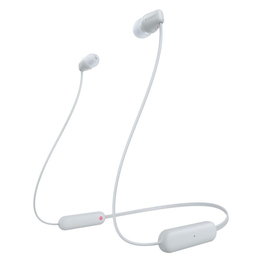 Wireless headphones Sony WI-C100, white