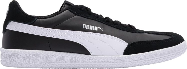 حذاء رياضي Puma Astro Cup SL باللونين الأسود والأبيض والأسود