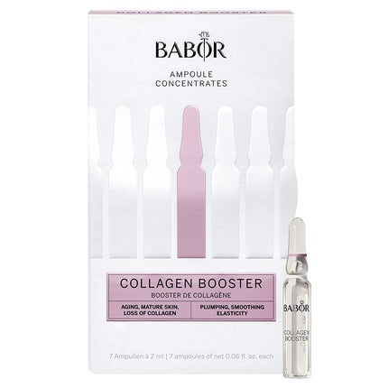 Anti-aging serum Collagen Booster in ampoules for the face with tripeptide for elasticity and smoothness 7x2 ml , Babor