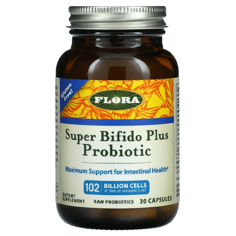 Probiotic Super Bifido Plus Flora, 30 capsules