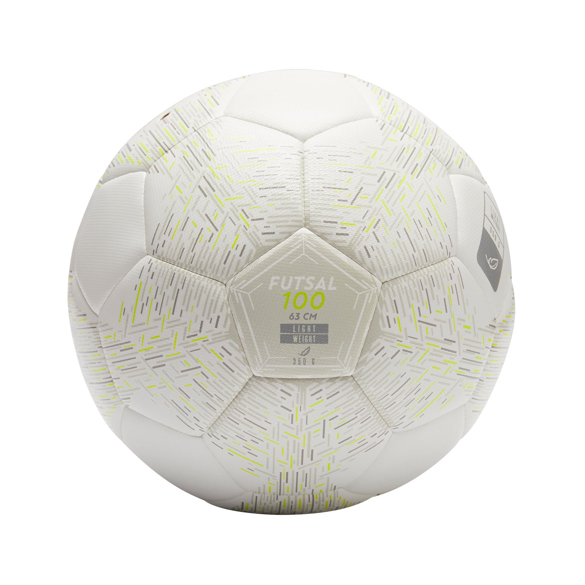 Futsal ball 100 light white KIPSTA, white