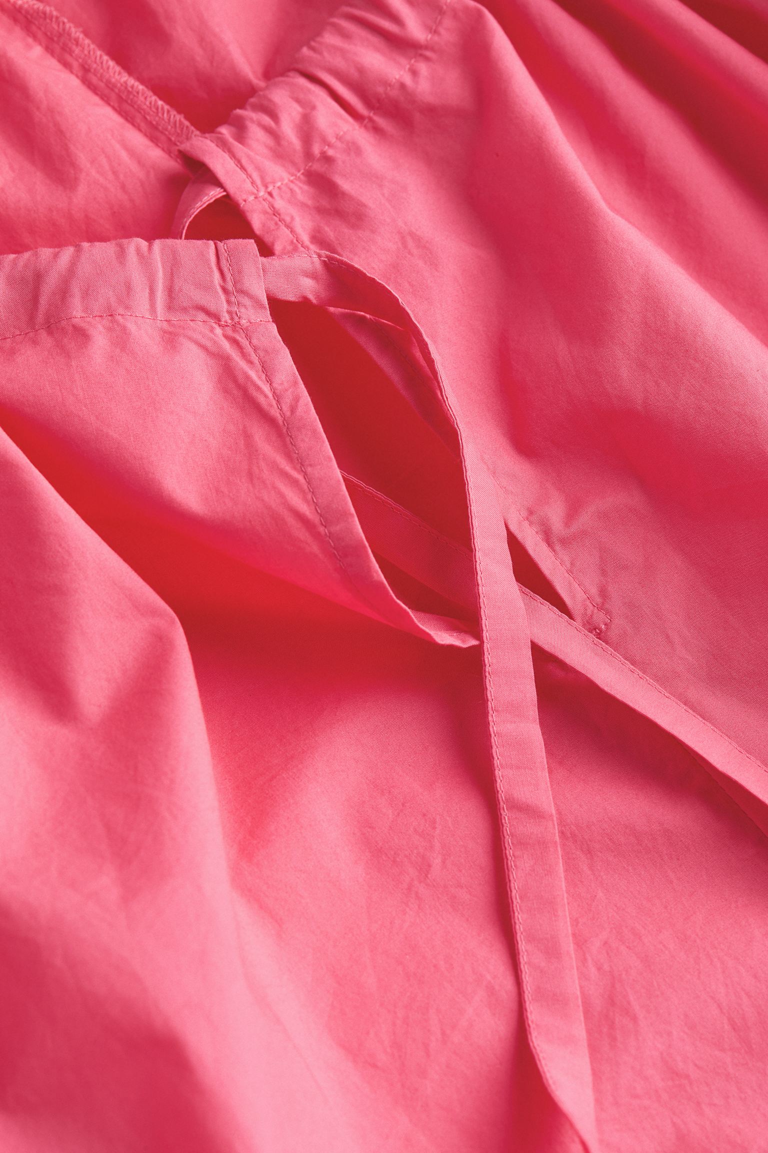 H&M Drawstring-detail dress, pink