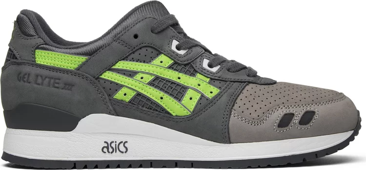 Ronnie fieg x gel lyte 3 'super green' 2016 Asics sneakers, gray