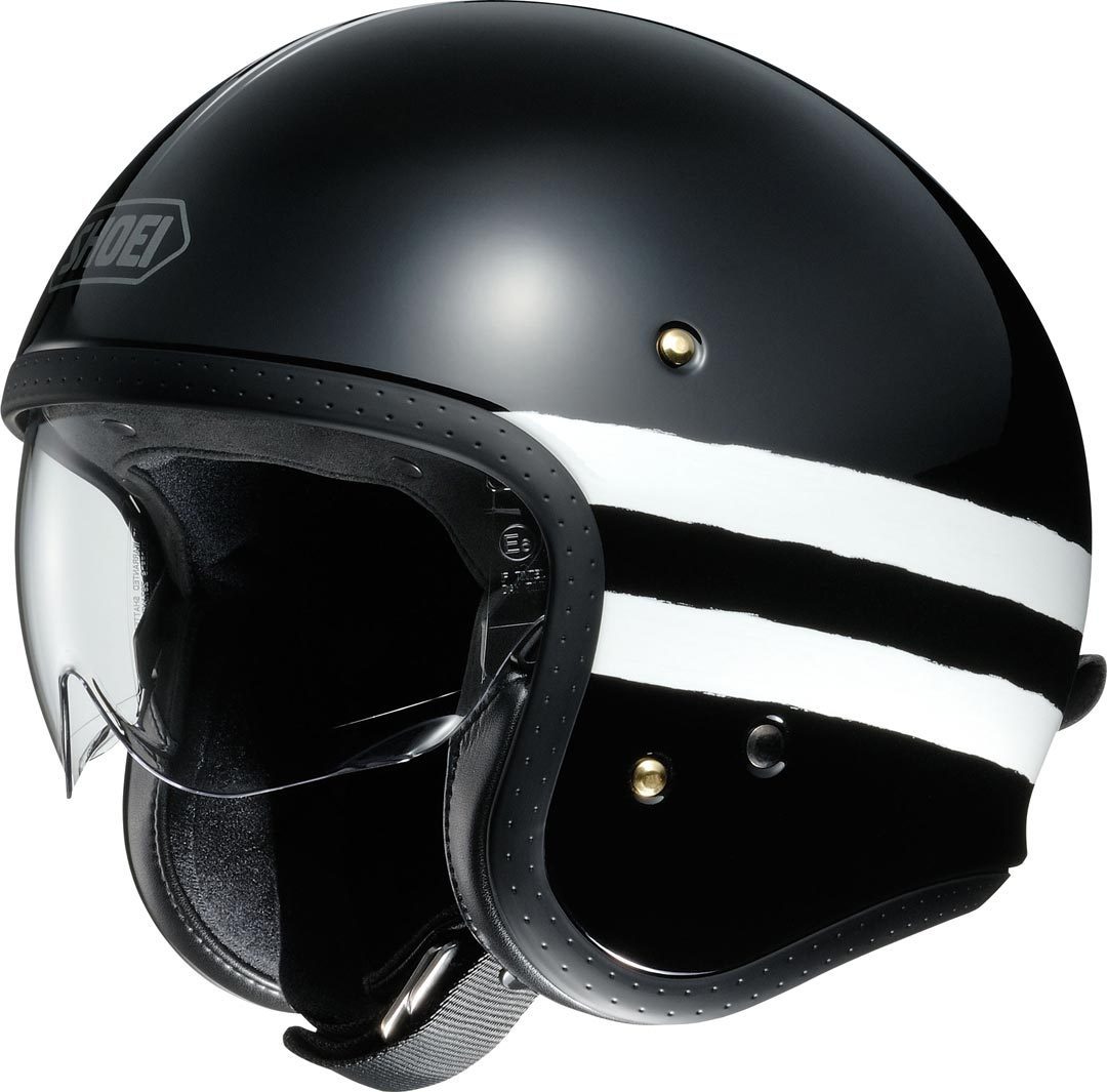 Shoei JSequel Jet Helmet, Black/White