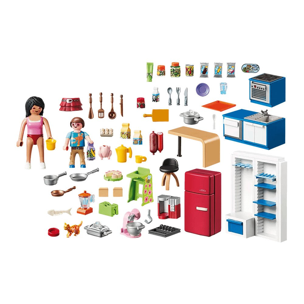 Construction set Playmobil 70206 Family kitchen