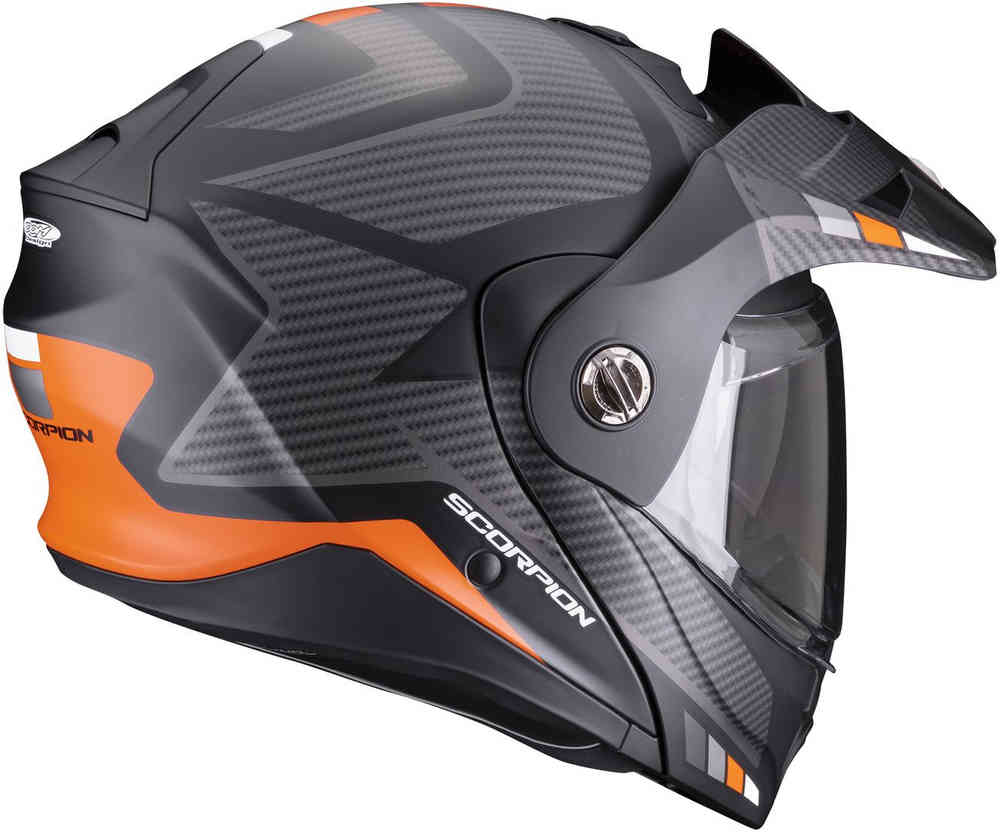 Camino ADX-2 Scorpion Helmet, matte black/orange