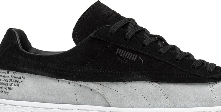 Sneakers Puma Stampd x Suede Classic White Black, black