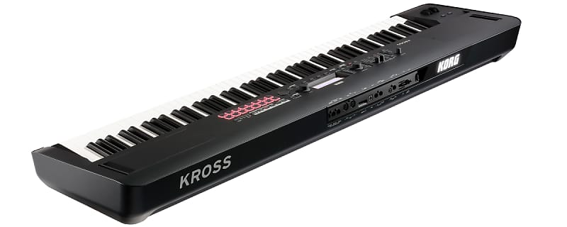 محطة عمل Korg Kross 2 Synthesizer - أسود غير لامع KROSS288MB