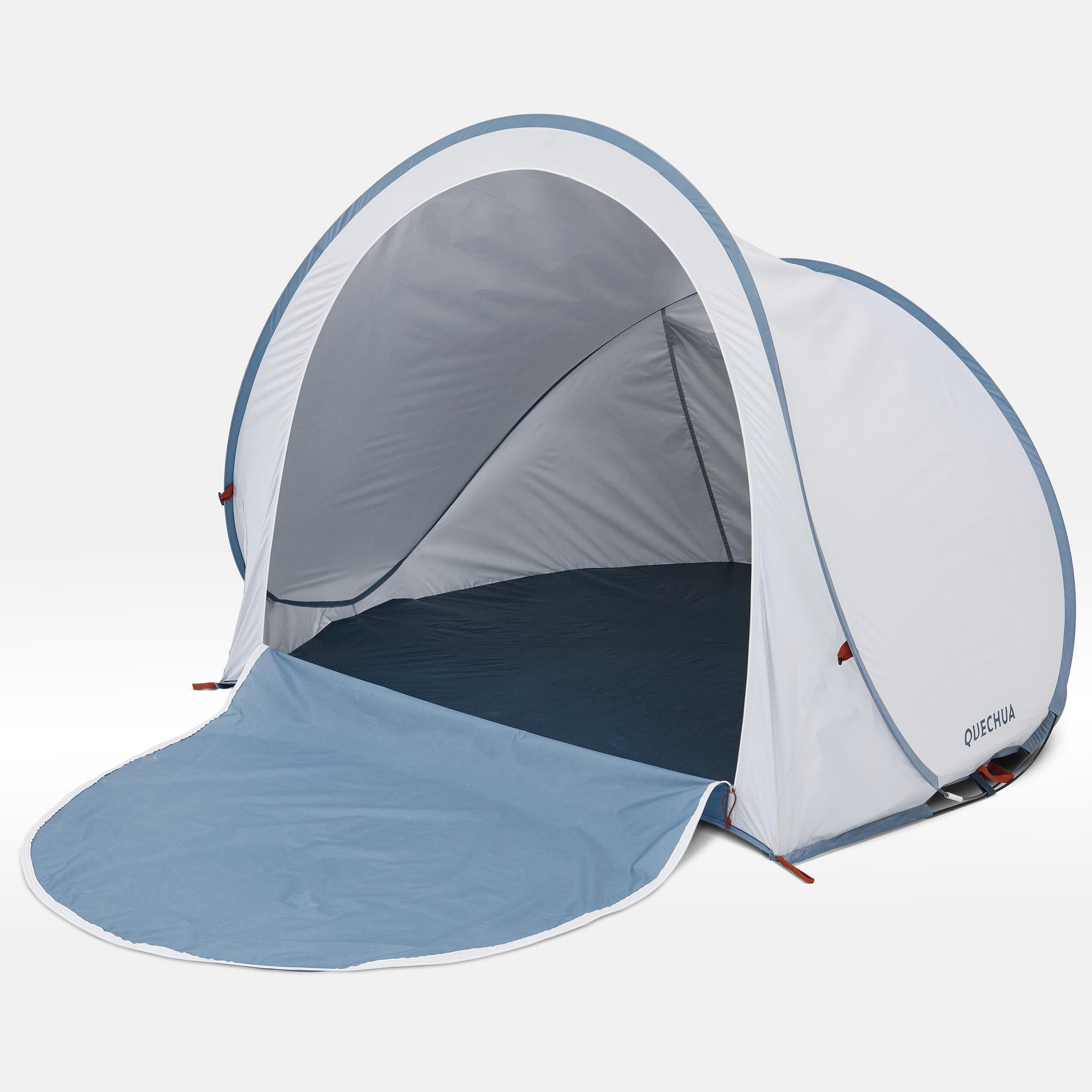 2-person tent Quechua Shelter 2 Seconds Fresh, blue