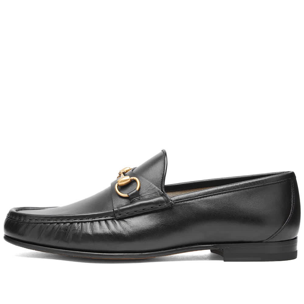 Gucci Roos Classic Horse Bit Loafer Moccasins