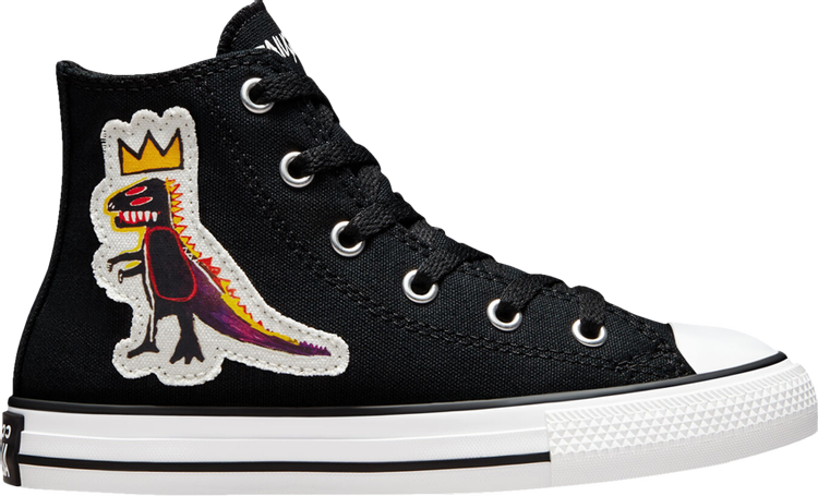 Converse Jean-Michel Basquiat x Chuck Taylor All Star High PS Pez Dispenser sneakers, black