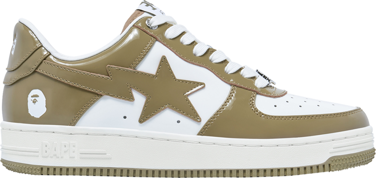 Sneakers Wmns Bapesta #5 Beige, brown