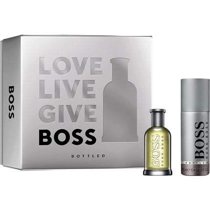 HUGO BOSS bottled eau de toilette 50 ml and deodorant spray 150 ml Christmas gift set