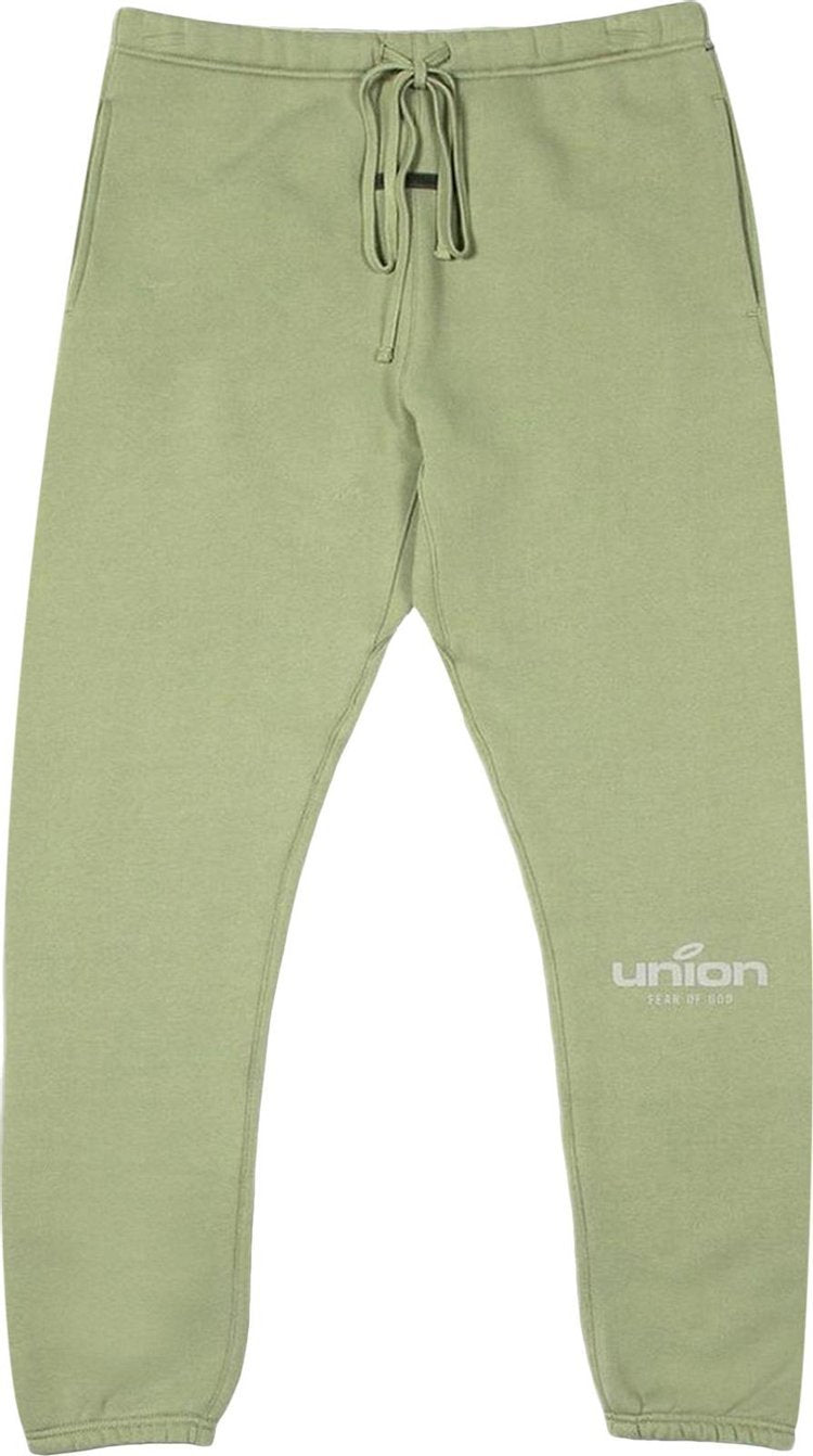 Fear of God Essentials x Union Vintage Sweatpant 'Vintage Army' Green