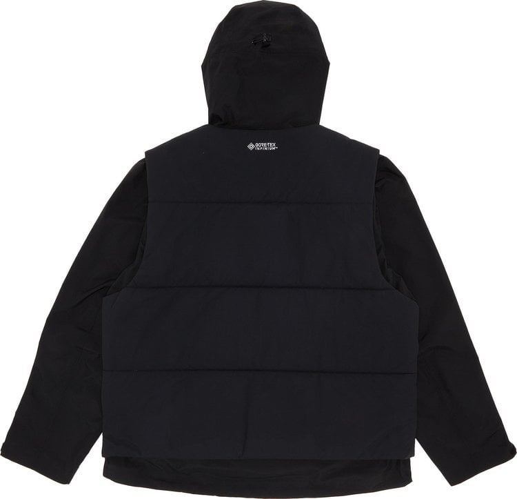 سترة Supreme 2-In-1 GORE-TEX Shell + Windstopper "أسود"، أسود