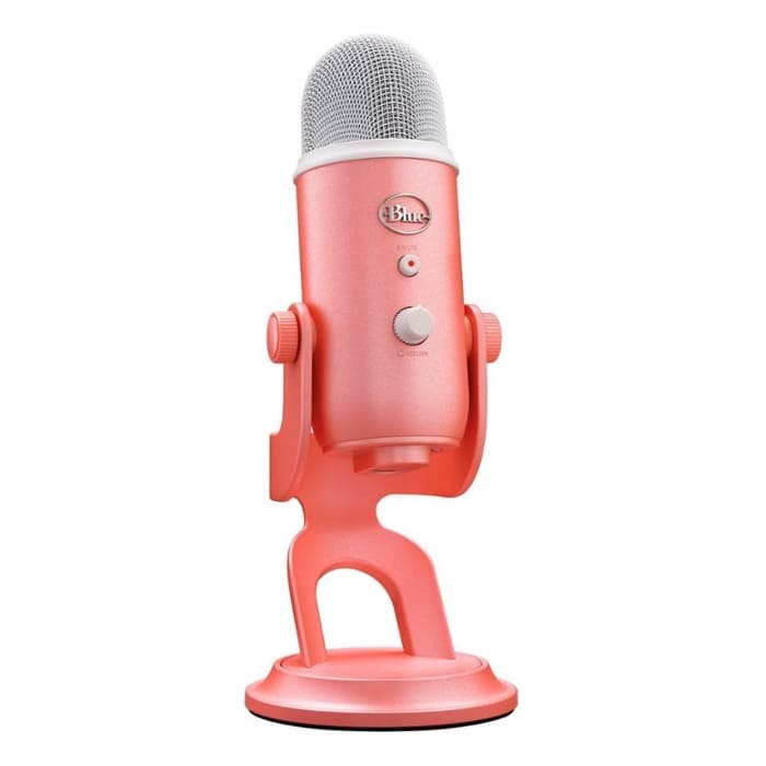 Blue Yeti microphone, pink