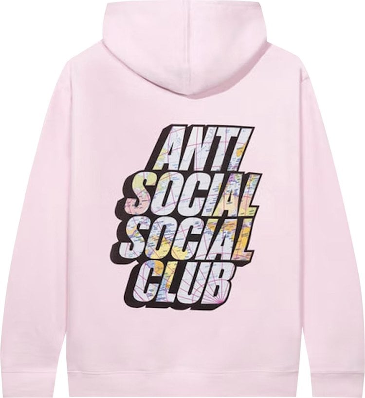 Anti Social Social Club Drop A Pin Hoodie 'Black'