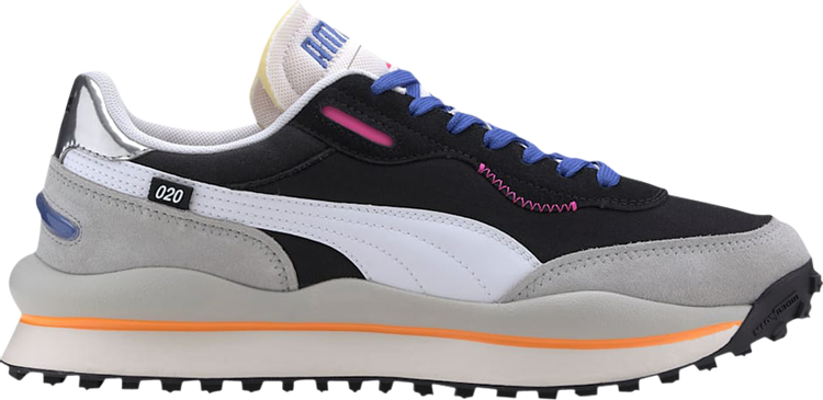 Puma Style Rider Play On Sneakers - Black Gray Violet, black