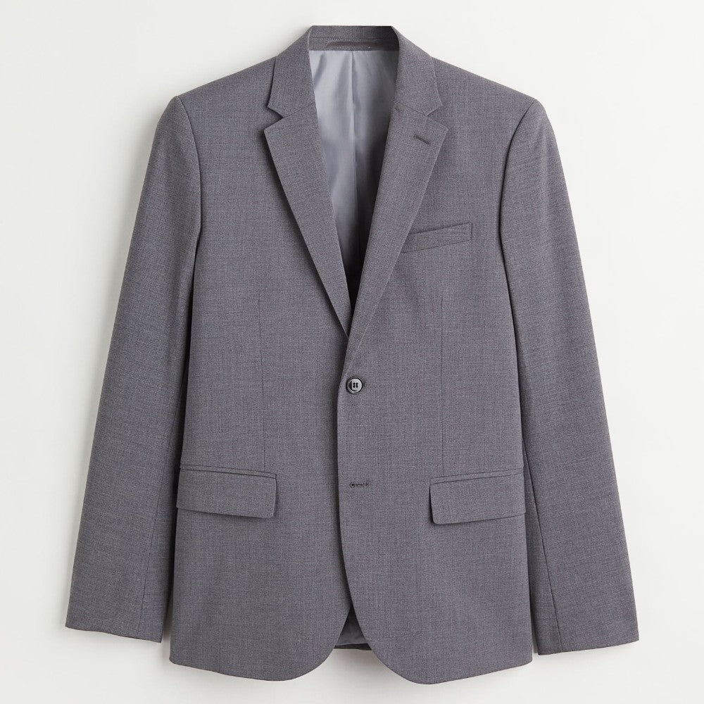 H&M Skinny Fit jacket, gray