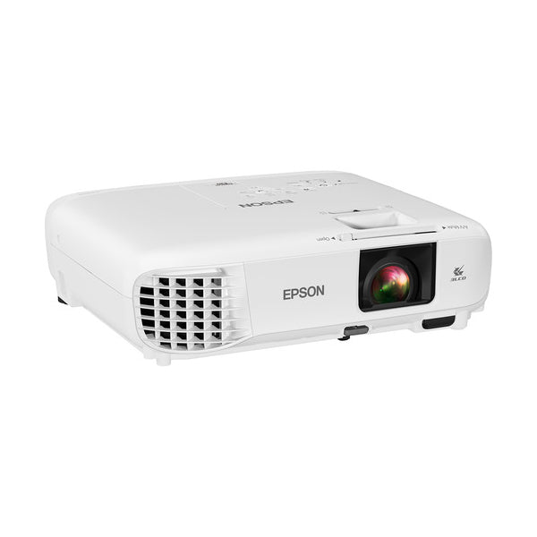 Epson PowerLite E20 projector, white